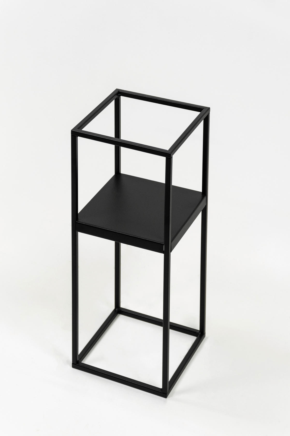 BLUMENSTÄNDER Metall  - Schwarz, Basics, Metall (19/62/19cm)
