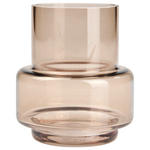 WINDLICHT - Hellbraun, Trend, Glas (9,5/11cm) - Ambia Home