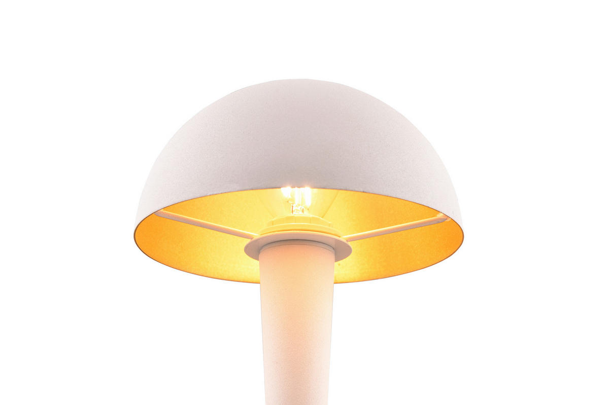 BORDSLAMPA Canaria 15/26,5 cm   - vit, Basics, metall (15/26,5cm)
