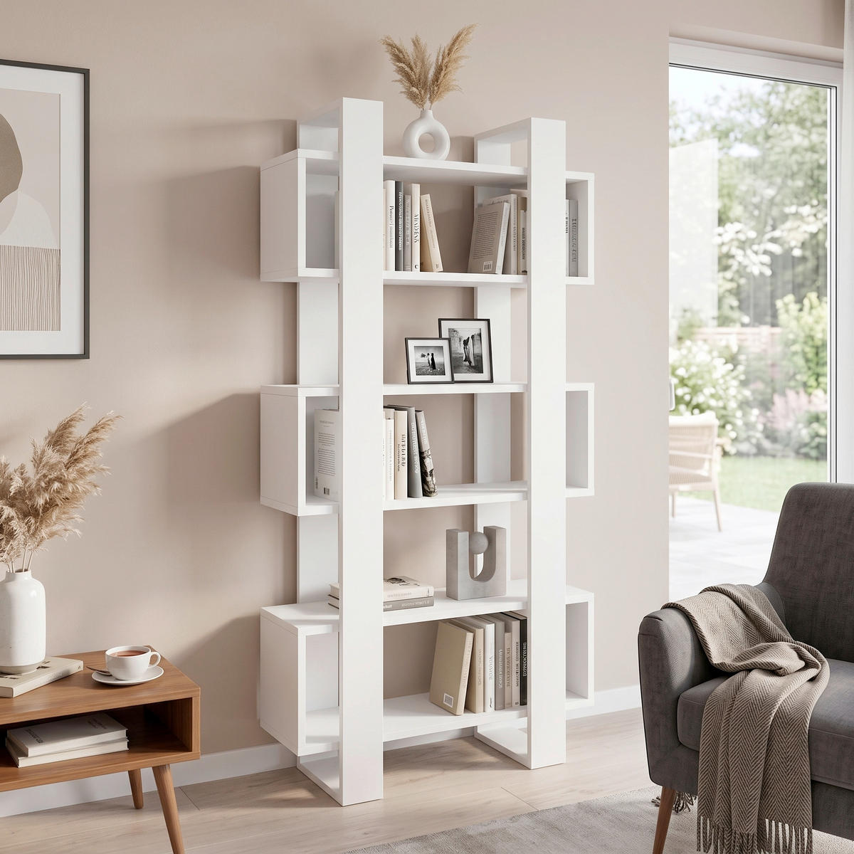 HYLLA i 80/160/29 cm vit  - vit, Design, trämaterial (80/160/29cm) - Livetastic