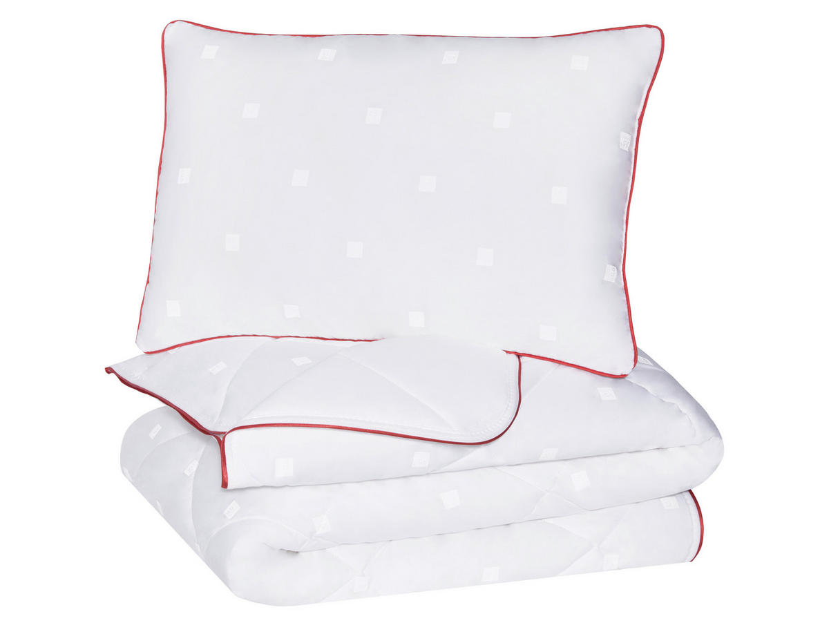 KOPFPOLSTER   - Weiß, Basics, Textil (40/80/20cm) - Yatas