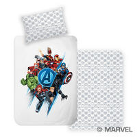 "AVENGERS' Ágyneműhuzat-garn.  - színes, Basics, textil (140cm)