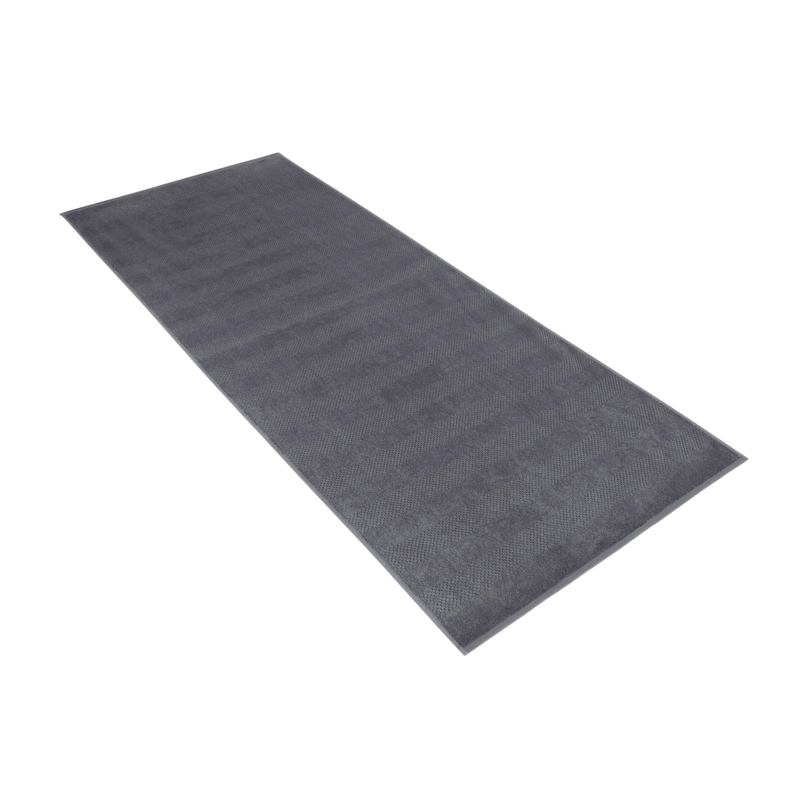 SAUNATUCH 80/200 cm Talo Grau  - Grau, Basics, Textil (80/200cm) - Vossen