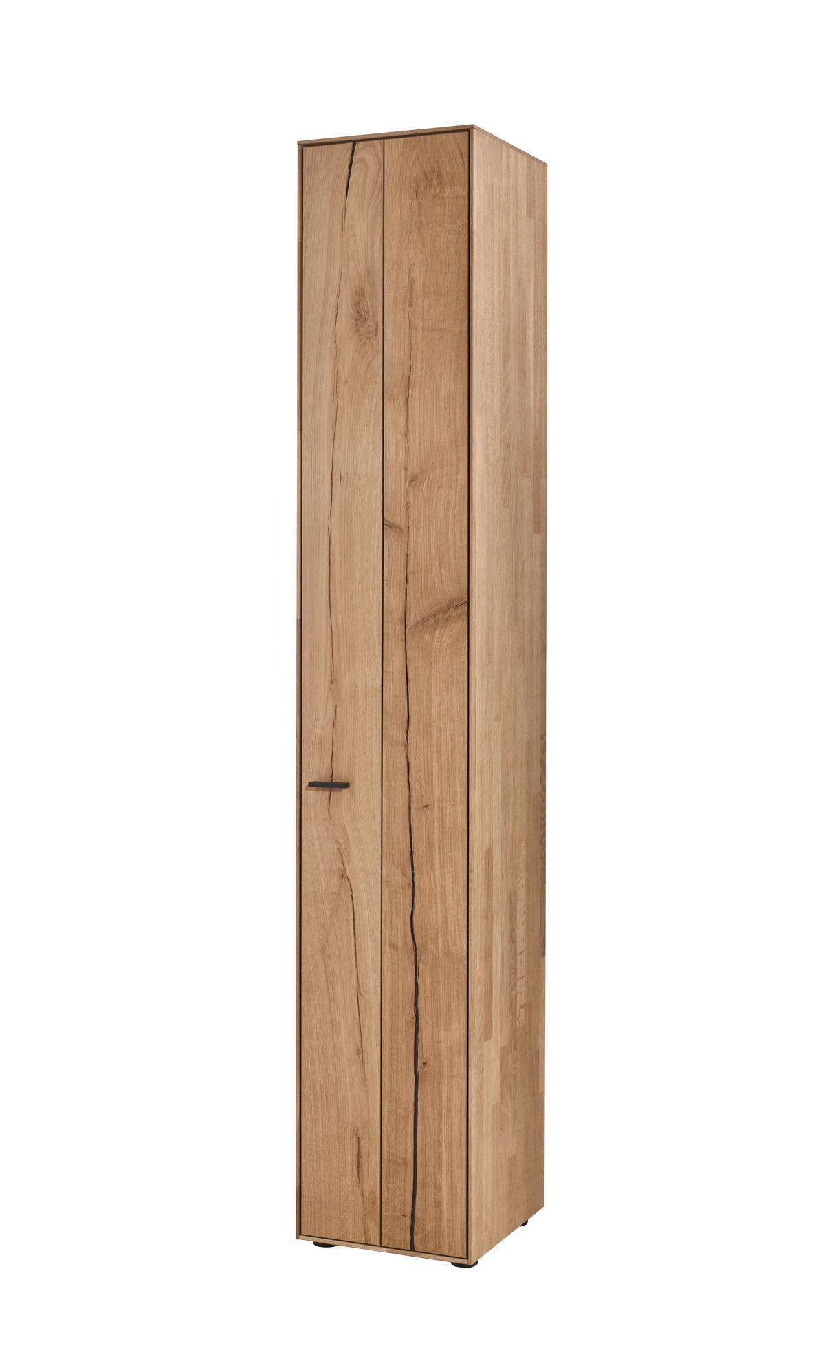 ZEILENSCHRANK Eichefarben  35,5/205,5/37,1 cm  - Eichefarben/Graphitfarben, Design, Holz/Holzwerkstoff (35,5/205,5/37,1cm) - Dieter Knoll