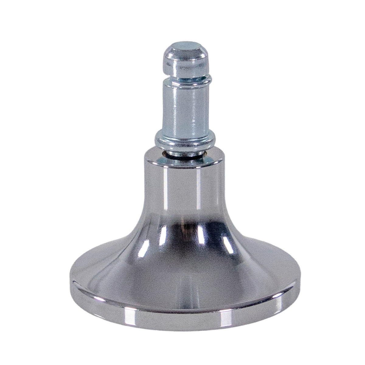 BÜROSTUHLGLEITER  - Silberfarben, MODERN, Metall (6.5/6/6.5cm) - MID.YOU