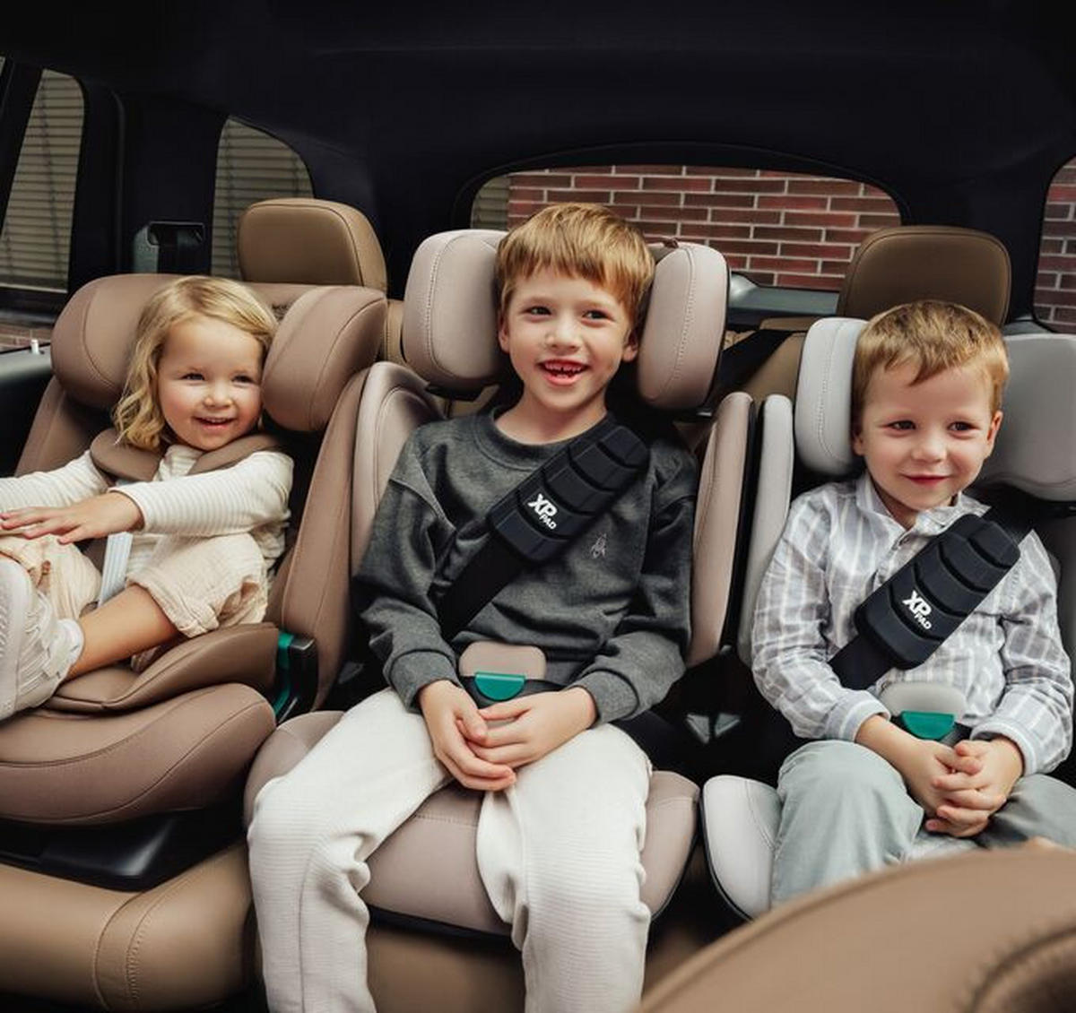 KINDERAUTOSITZ Advansafix Pro  - Greige/Hellgrau, Basics, Kunststoff/Textil (44/60/48cm) - Britax Römer
