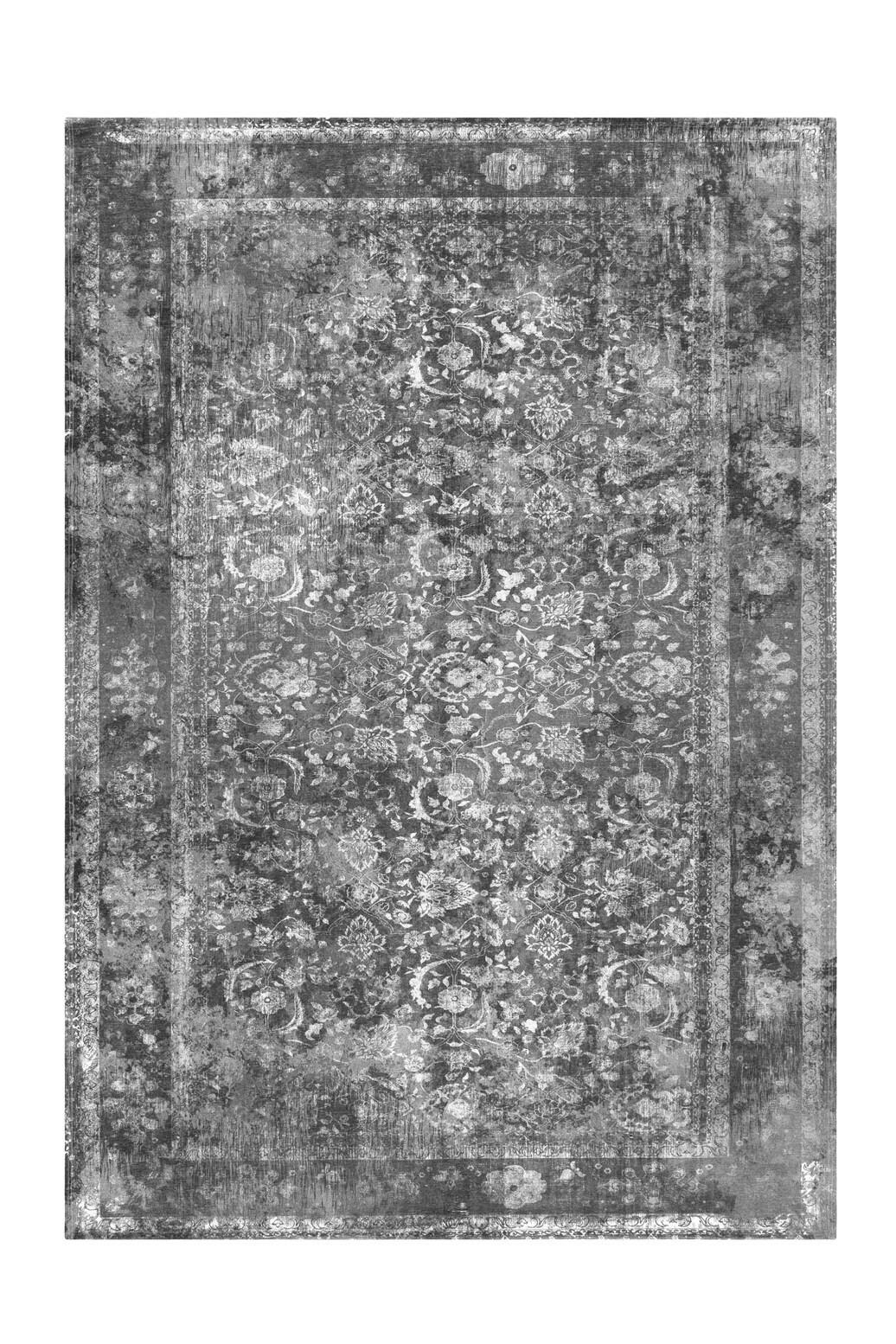 Flachwebteppich Vintage 8404 Grau, 200x290 cm