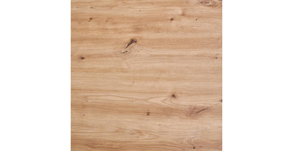 ESSTISCH in Metall, Holzwerkstoff 140-180/90/75,5 cm  - Schwarz/Eiche Artisan, KONVENTIONELL, Holzwerkstoff/Metall (140-180/90/75,5cm) - Carryhome