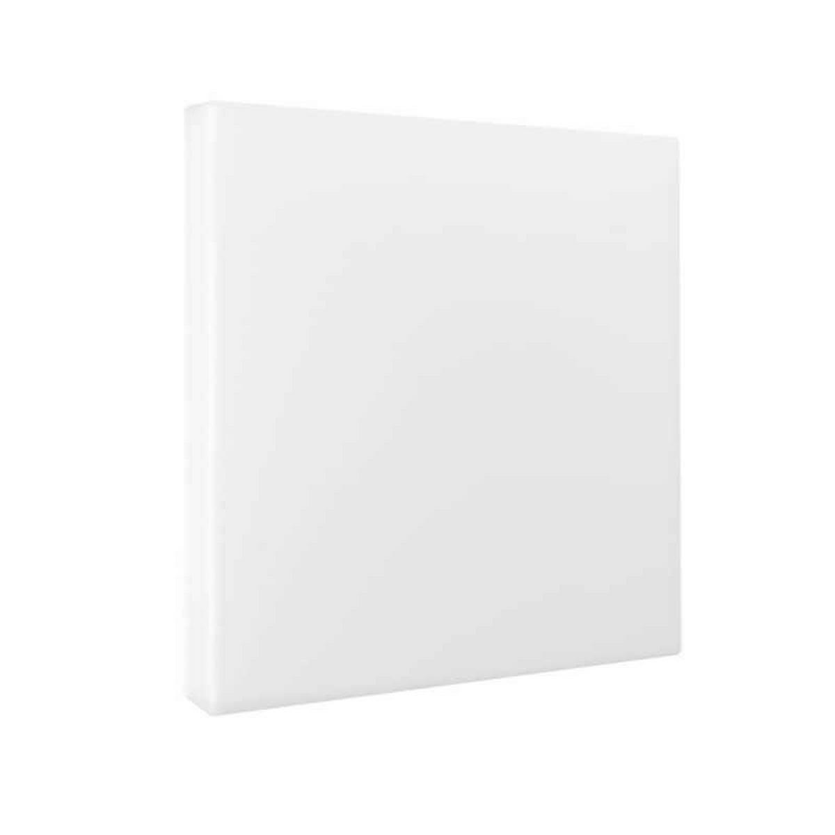 PLAFONJERA ZA KUPATILA - bela, Osnovno, plastika (26/6/26cm)