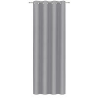 ÖSENSCHAL MINOS blickdicht 130/245 cm   - Anthrazit, Basics, Textil (130/245cm) - Esposa