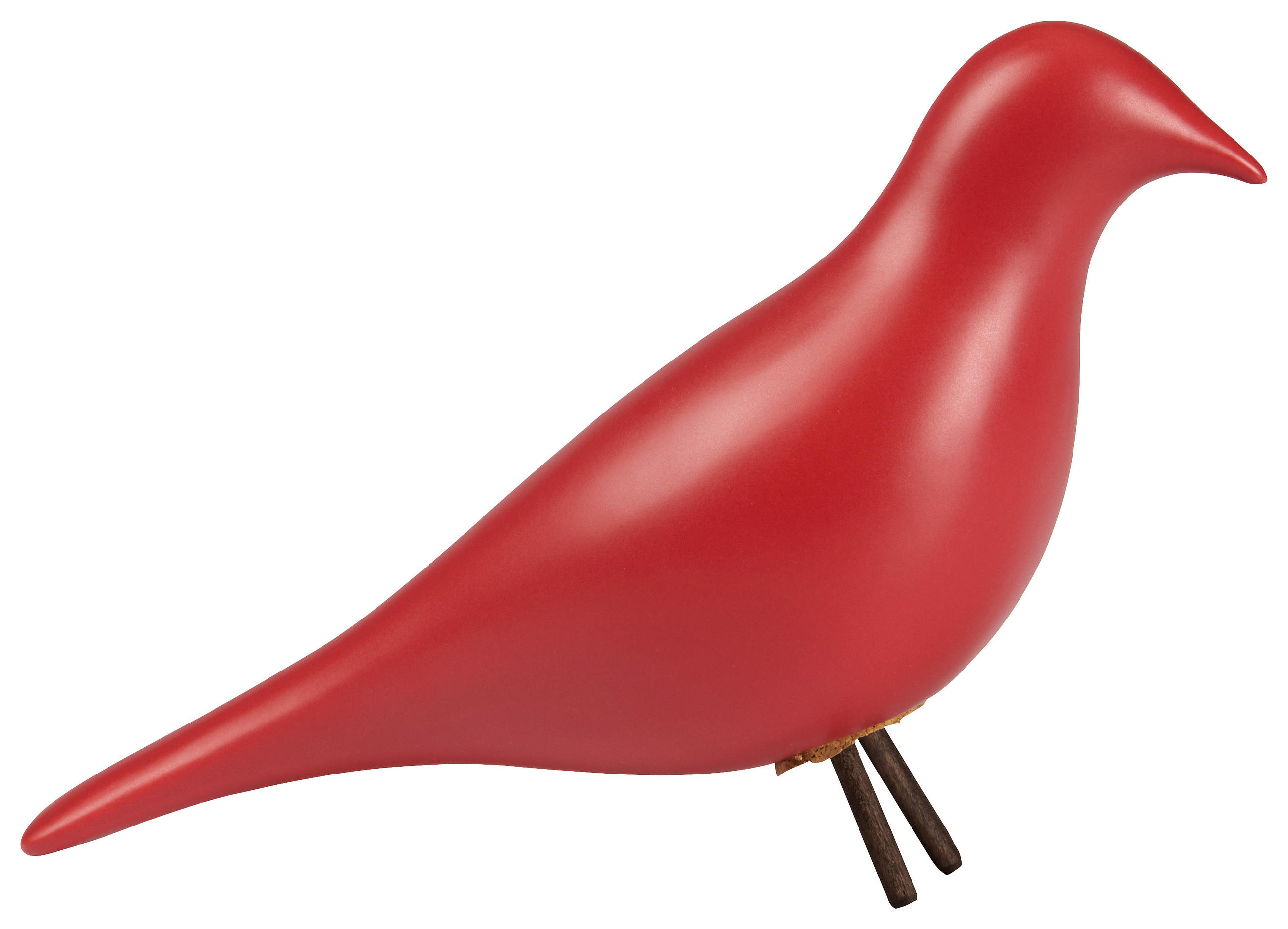 DEKORATIONSFÅGEL - ljusröd, Design, keramik (27/10/18cm) - Ambia Home