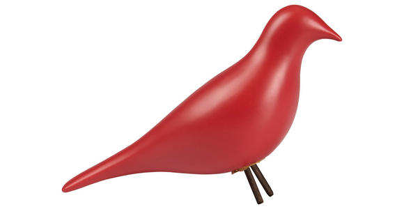 DEKOVOGEL - Hellrot, Design, Keramik (27/10/18cm) - Ambia Home