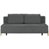 SCHLAFSOFA in Textil Anthrazit  - Anthrazit/Naturfarben, Design, Holz/Textil (211/88/102cm) - Niels Andersson
