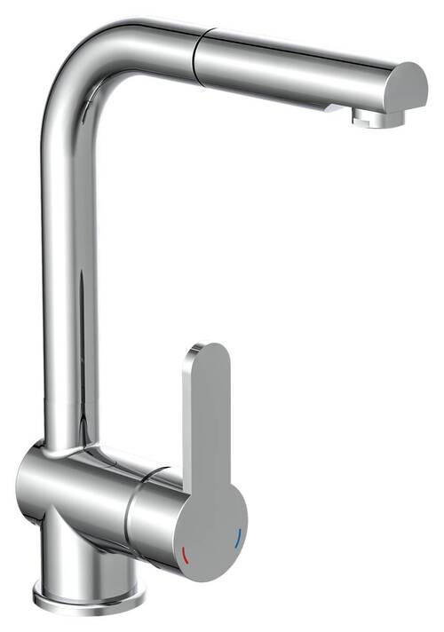 KÜCHENARMATUR XR-860  - Chromfarben, Basics, Metall (5,5/30/24cm) - Xora