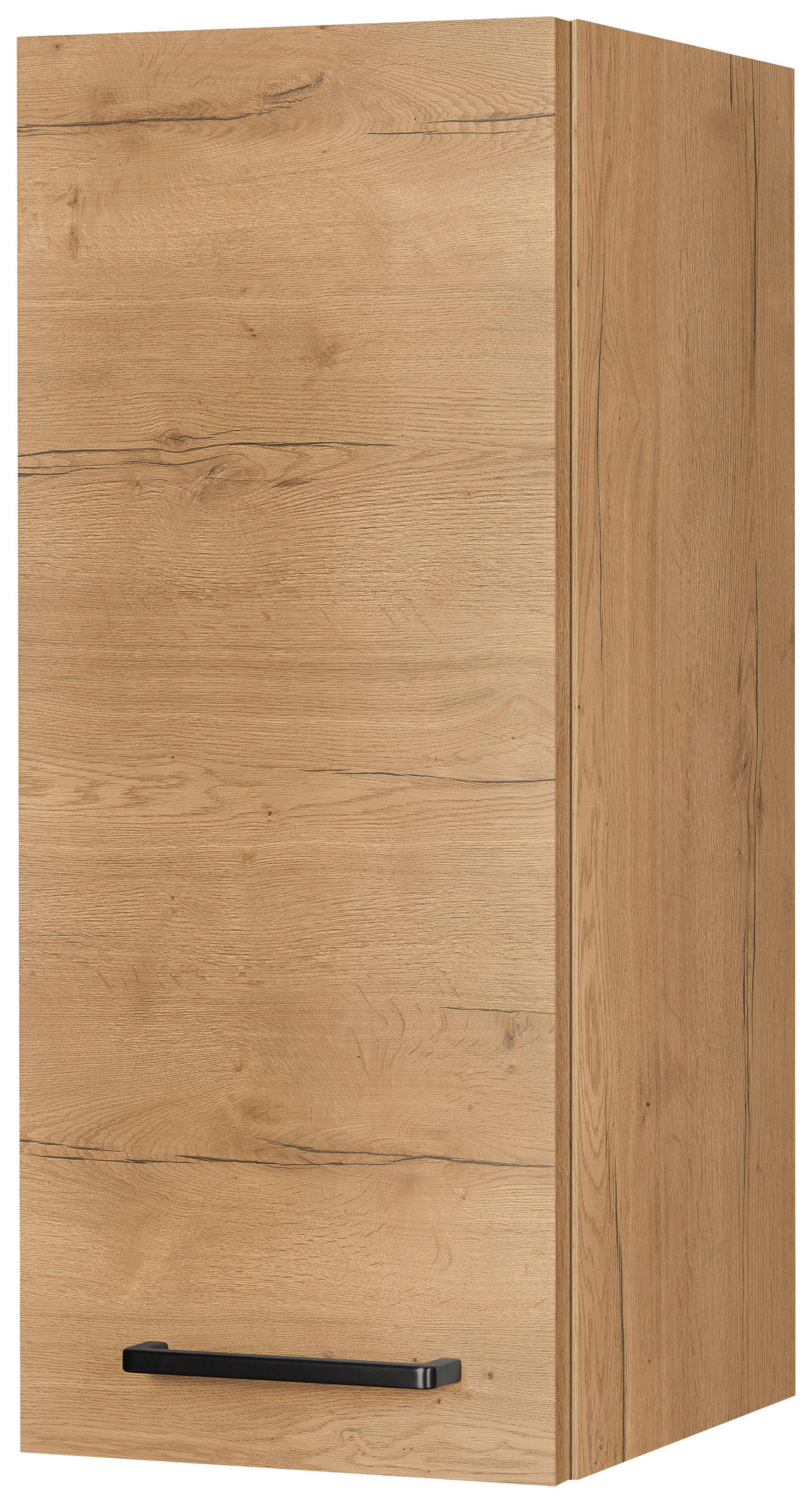 KÜCHENOBERSCHRANK 30/72/35 cm  in Eichefarben  - Eichefarben/Schwarz, MODERN, Holzwerkstoff/Metall (30/72/35cm) - Nobilia