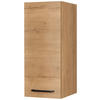 KÜCHENOBERSCHRANK 30/72/35 cm  in Eichefarben  - Eichefarben/Schwarz, MODERN, Holzwerkstoff/Metall (30/72/35cm) - Nobilia