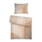 BETTWÄSCHE TANJA Satin 140/200 cm  - Beige, Design, Textil (140/200cm) - Novel