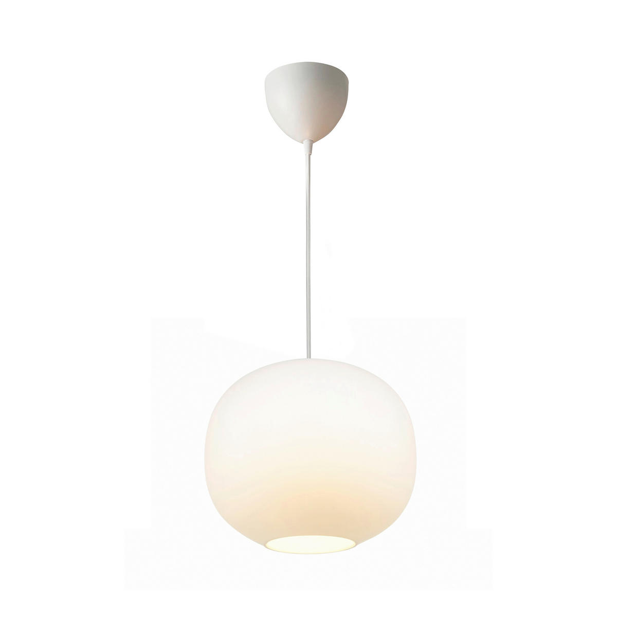 PENDELLEUCHTE Navone 20/18 cm  - Weiß, Design, Glas (20/18cm) - Nordlux