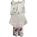 BABYBEKLEIDUNGSSET 3-teilig  - Rosa, Trend, Textil (50-68null) - My Baby Lou