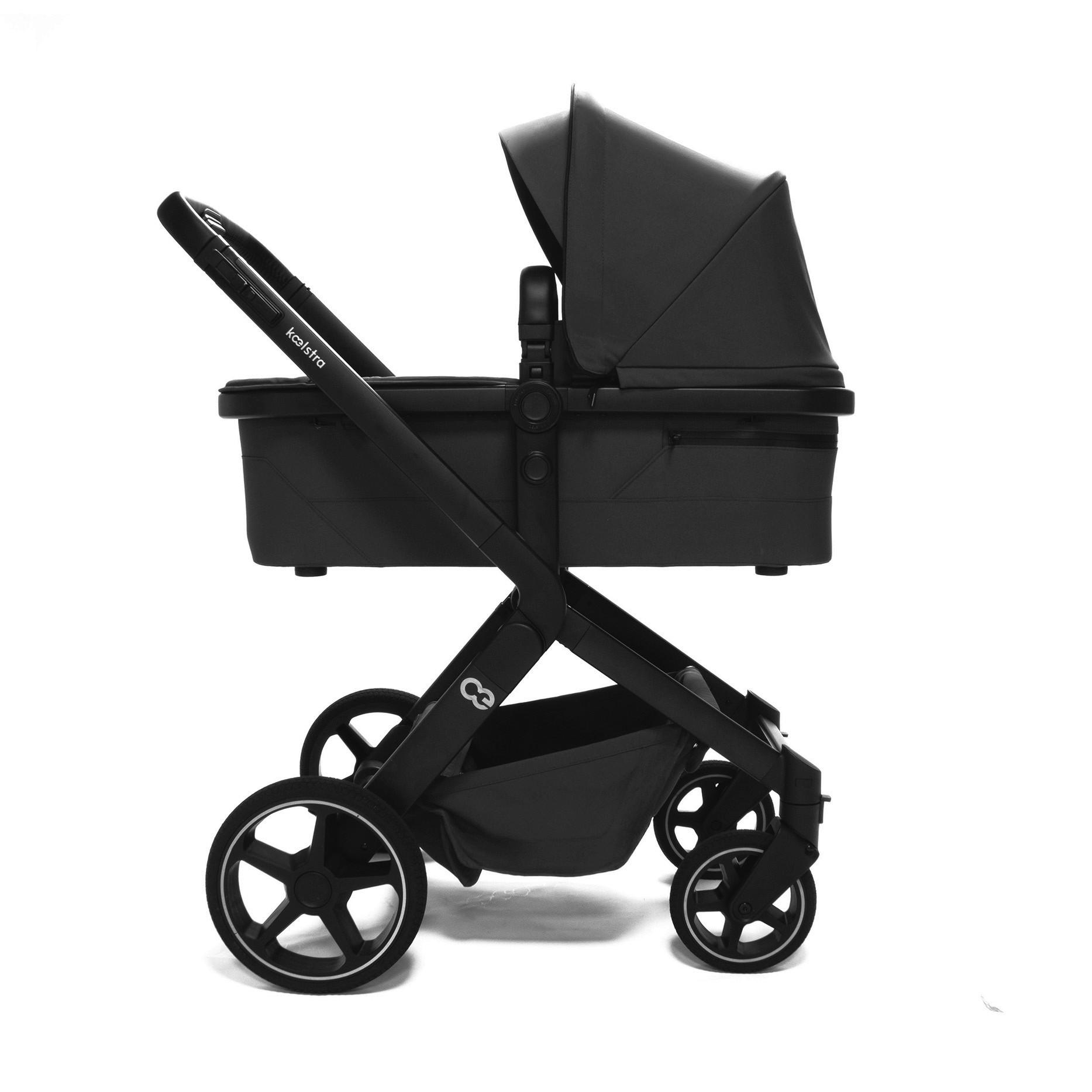 KOMBIKINDERWAGEN NEXT GEN  - Schwarz, Basics, Textil (103.5/60.5/116cm) - Koelstra
