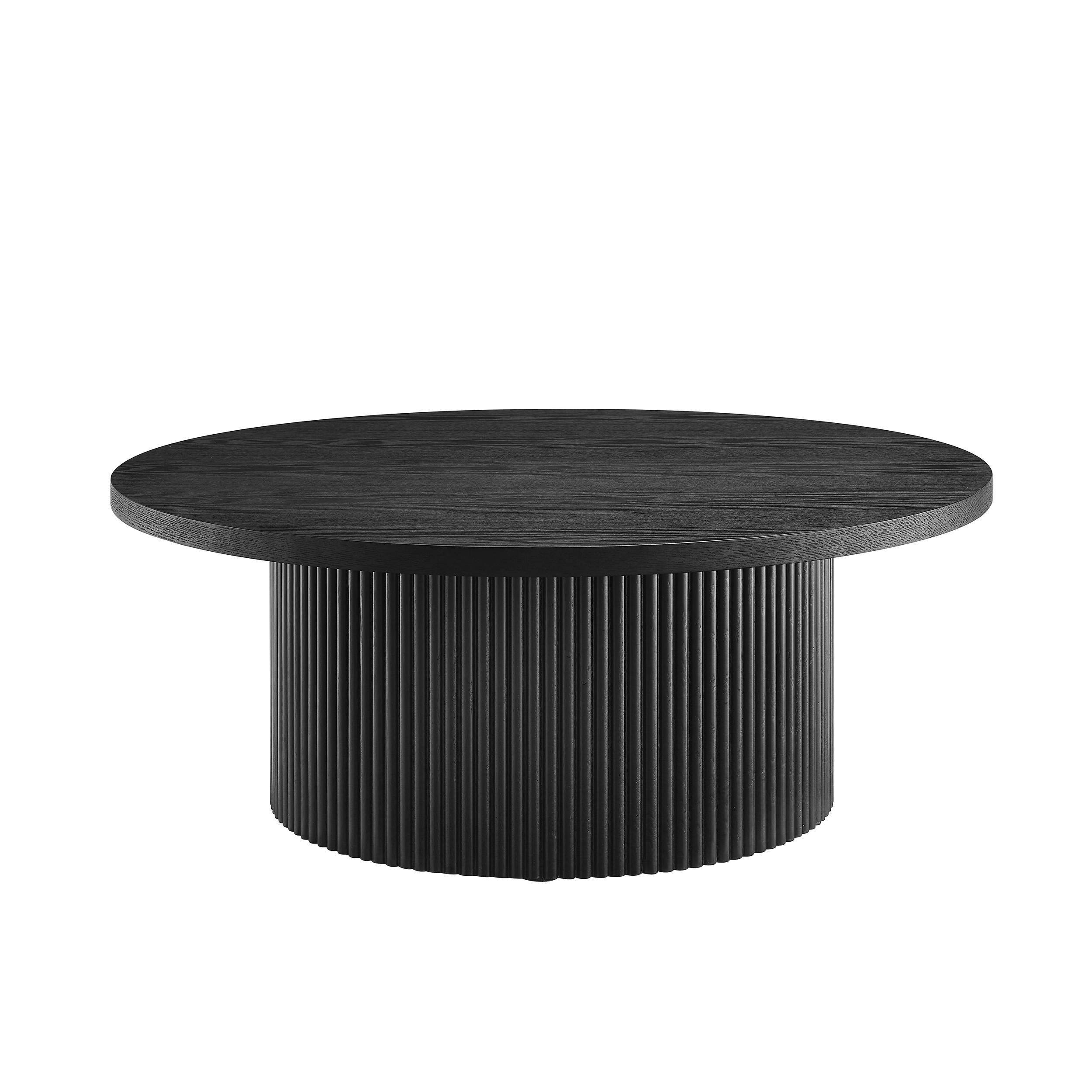 COUCHTISCH in Holzwerkstoff 85/85/33 cm - Schwarz, MODERN, Holzwerkstoff (85/85/33cm) - Livetastic