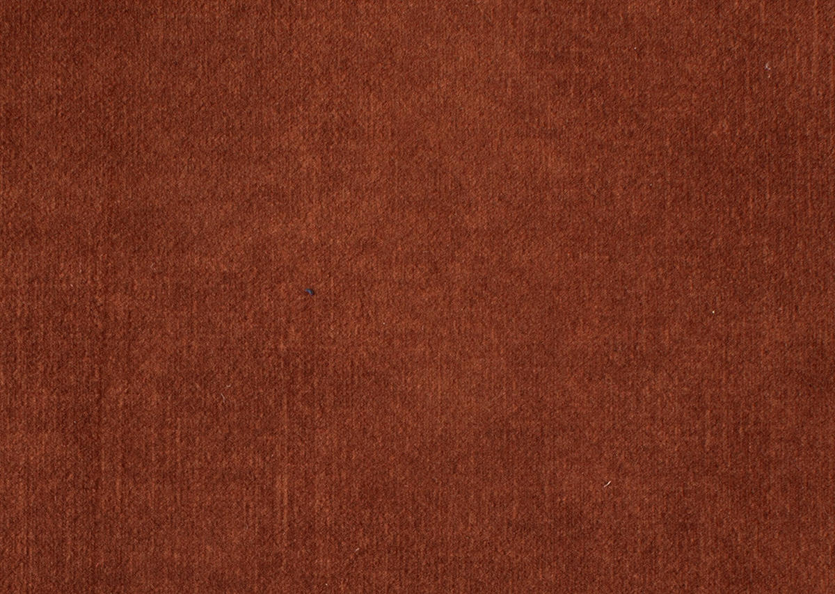 ECKSOFA in Velours Kupferfarben  - Schwarz/Kupferfarben, Design, Textil/Metall (180/310cm) - Dieter Knoll