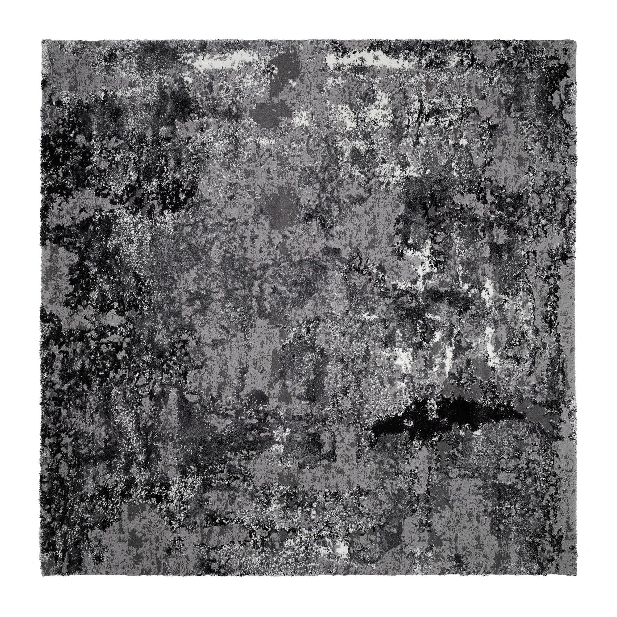 WEBTEPPICH 200/200 cm Timeline Quantum Grau, Hellgrau, Dunkelgrau  - Dunkelgrau/Hellgrau, Design, Textil (200/200cm) - Novel