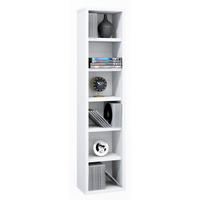 CD-REGAL Weiß  - Weiß, MODERN, Holzwerkstoff (21/91,5/20cm) - MID.YOU