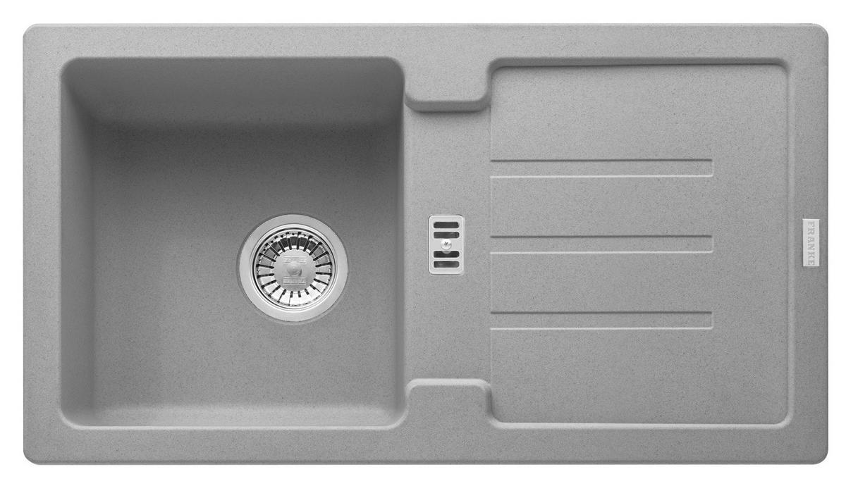 EINBAUABFALLSAMMLER 2 x 18 l  Metall, Kunststoff  - Edelstahlfarben/Grau, Basics, Kunststoff/Metall (56,0-56,8/36,0/39,9cm) - Franke