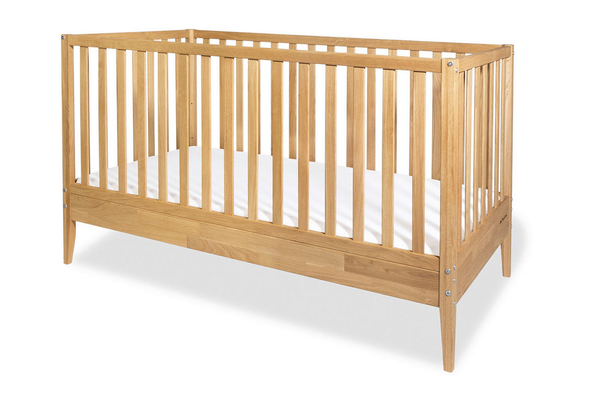 GITTERBETT Alva 145/75/86 cm  - Naturfarben, Basics, Holz (145/75/86cm) - Pinolino