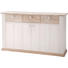 SIDEBOARD Kiefer massiv lackiert Weiß - Weiß, LIFESTYLE, Holz (152,5/88/43cm) - Carryhome SIDEBOARD Kiefer massiv lackiert Weiß - Weiß, LIFESTYLE, Holz (152,5/88/43cm) - Carryhome