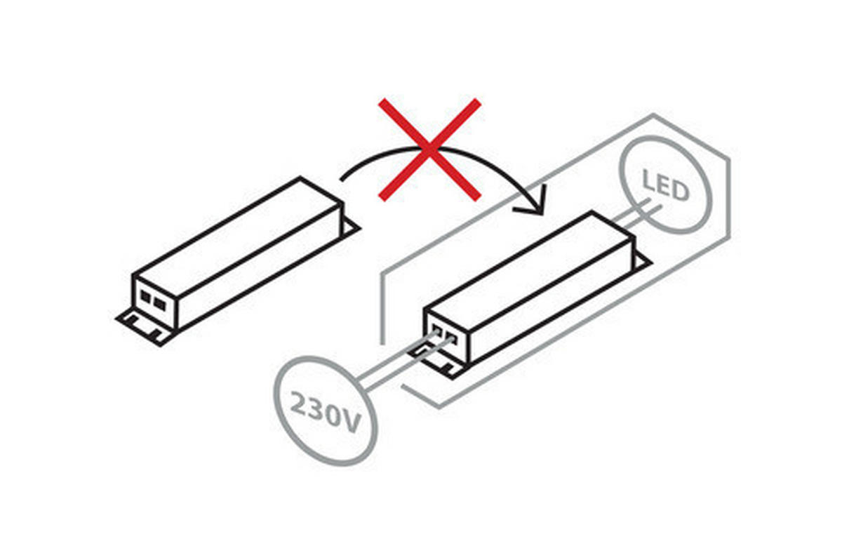 LED-DECKENLEUCHTE  38/7 cm    - Klar/Chromfarben, Konventionell, Kunststoff/Metall (38/7cm) - Globo
