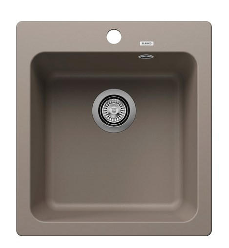 SPÜLE Naya  - Beige, Basics, Stein (46,5/22/51cm) - Blanco