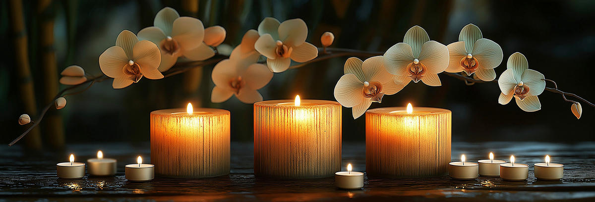 GLASBILD Zen  - Multicolor, Basics, Glas (33/98/1,40cm) - Euroart