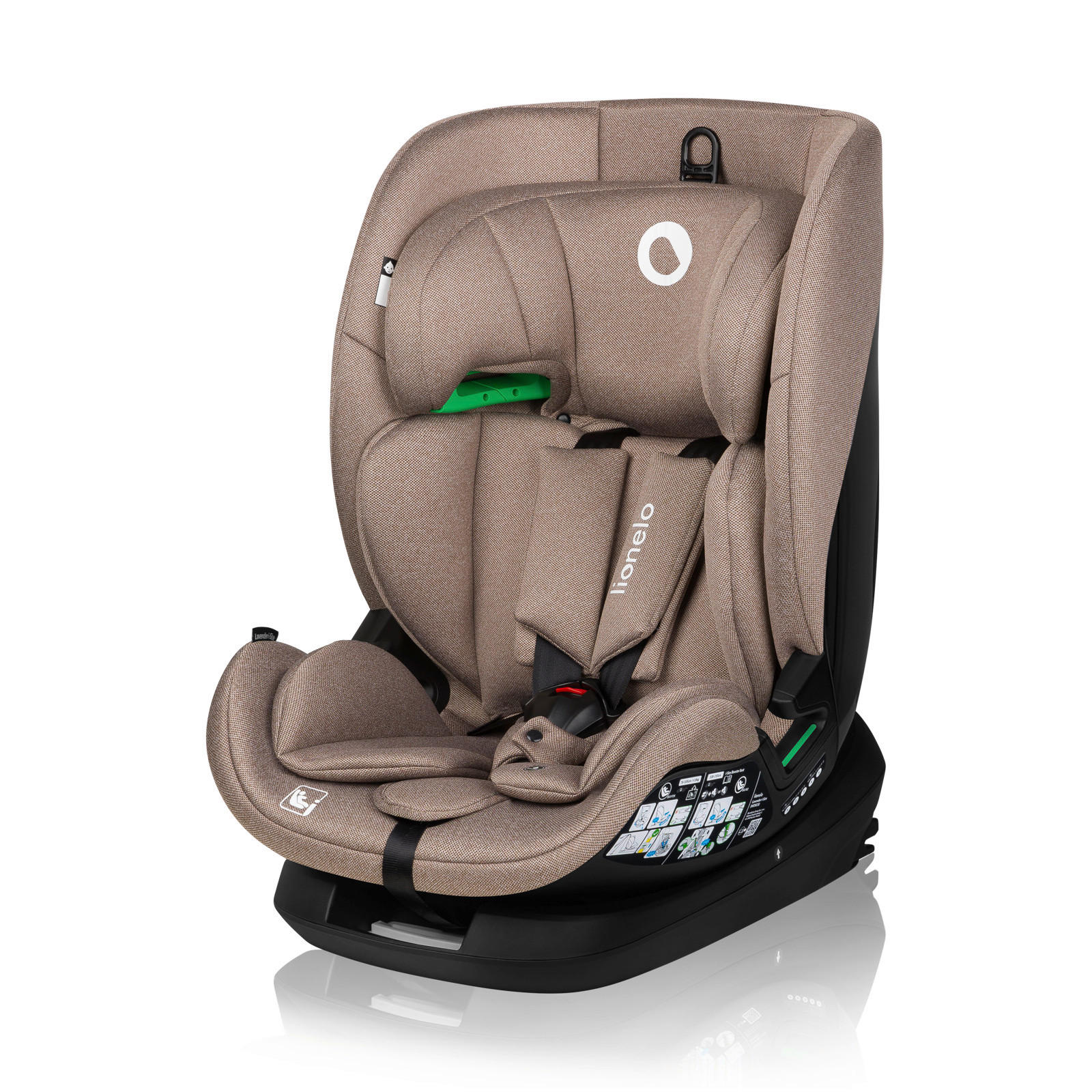 KINDERAUTOSITZ Lavender i-Size  - Beige, Basics, Kunststoff (56/45/64cm) - Lionelo