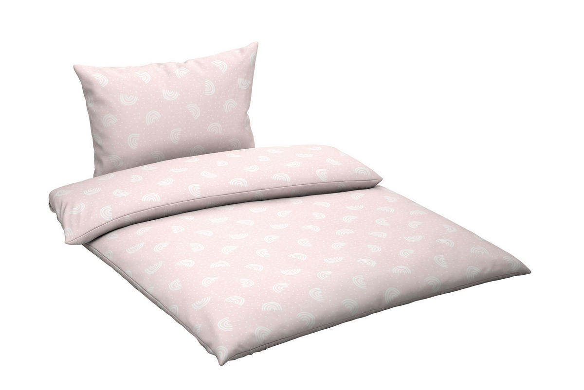 BABYBETTWÄSCHE Webstoff 100/135 cm  - Pink, Basics, Textil (100/135cm) - My Baby Lou