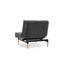 SESSEL Schwarz - Ulmefarben/Schwarz, Design, Holz/Textil (90/79/115cm) - Innovation