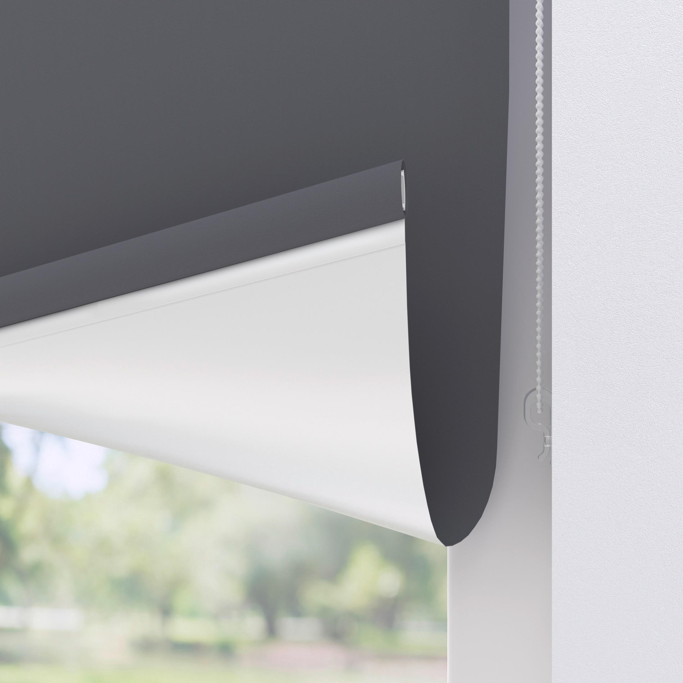 ROLLO 60/150 cm  - Grau, Basics, Kunststoff (60/150cm)