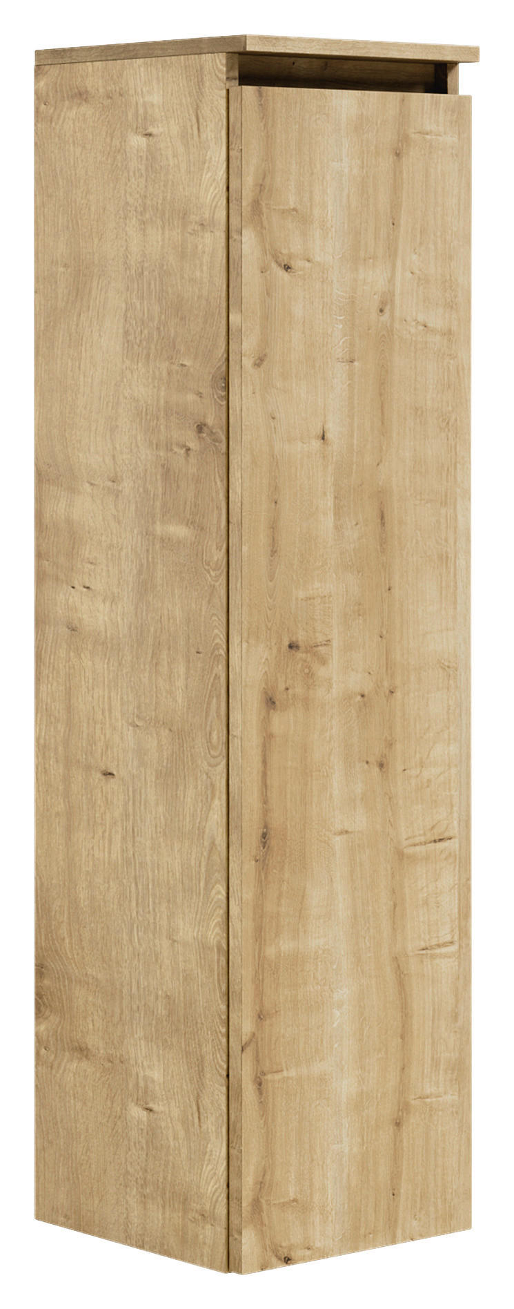 BADEZIMMER  in 122,4 cm  - Eichefarben/Weiß, KONVENTIONELL, Holzwerkstoff (122,4cm) - Puris