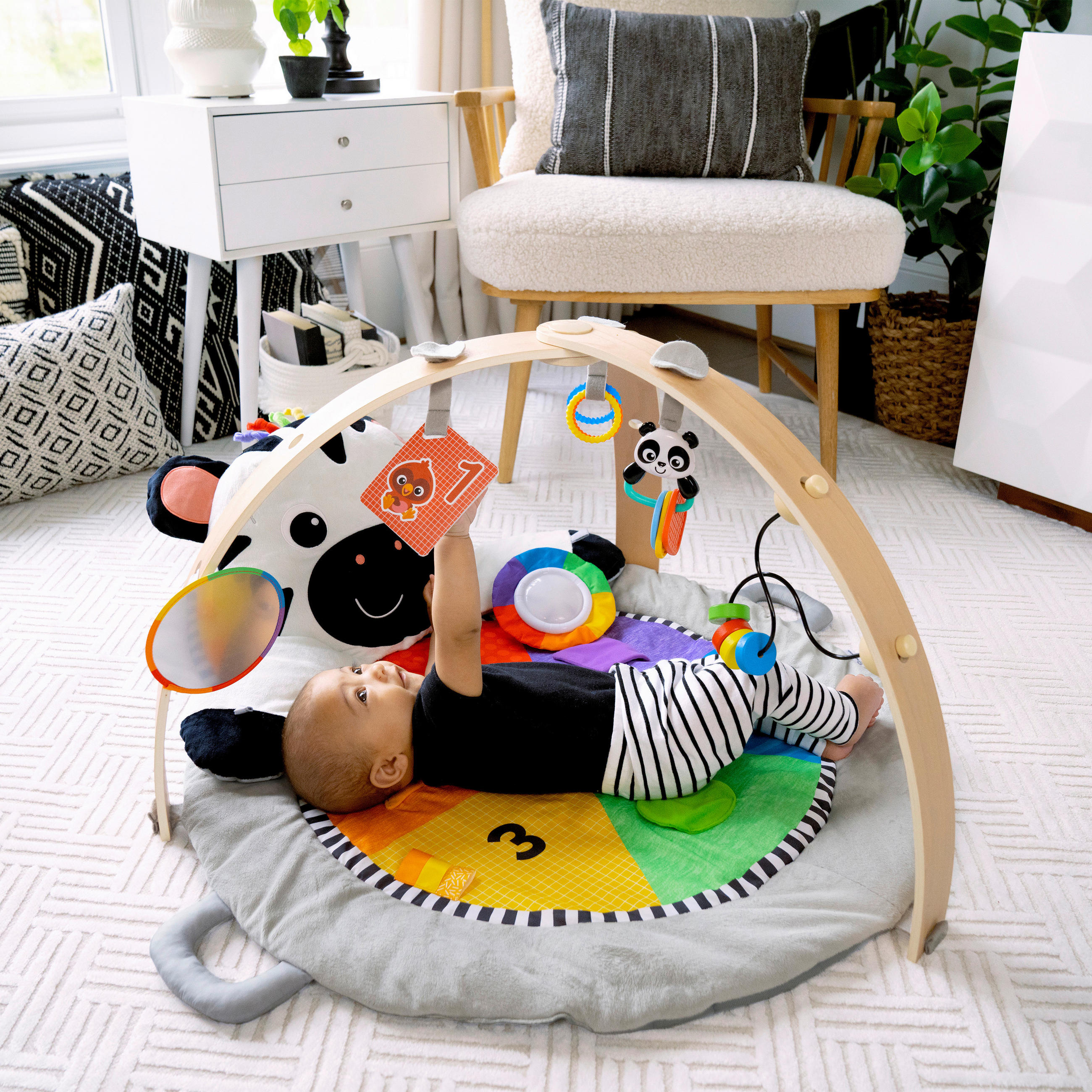 SPIELBOGEN - Multicolor, Trend, Holz/Kunststoff (100,08/80,01/49,53cm)