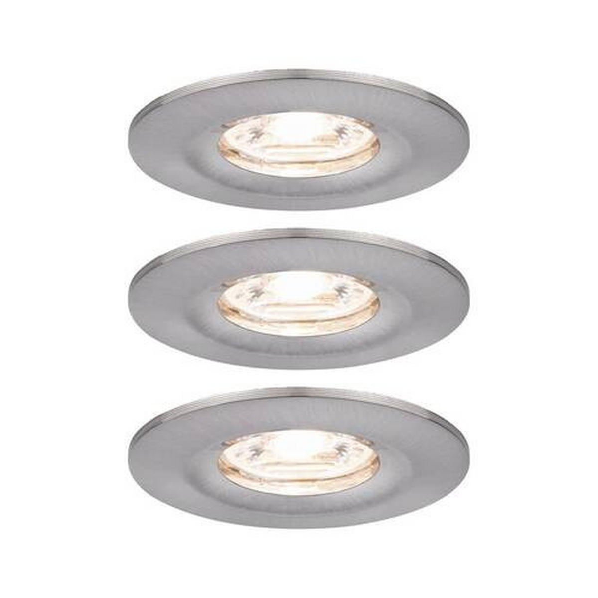 LED-DECKENLEUCHTE 6,5 cm  - Alufarben, Basics, Metall (6,5cm) - Paulmann