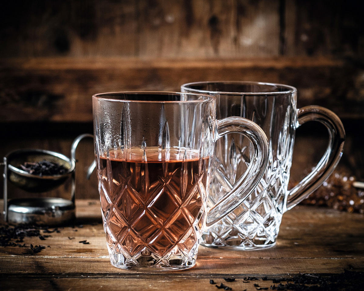 TEEGLAS NOBLESSE  2-teilig  - Design, Glas (347ml) - Nachtmann