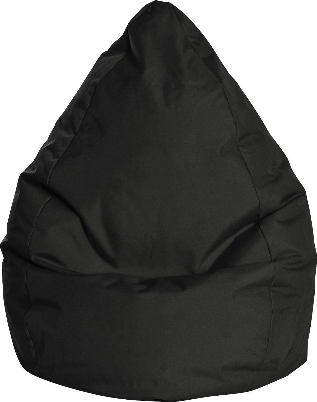 SITZSACK 300 l  - Schwarz, Design, Textil (80/130/80cm)