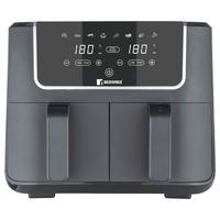 HEIßLUFTFRITTEUSE 6 (3Lx2) L  - Schwarz, Basics, Kunststoff/Metall (36.7/33/32.5cm) - BERGNER