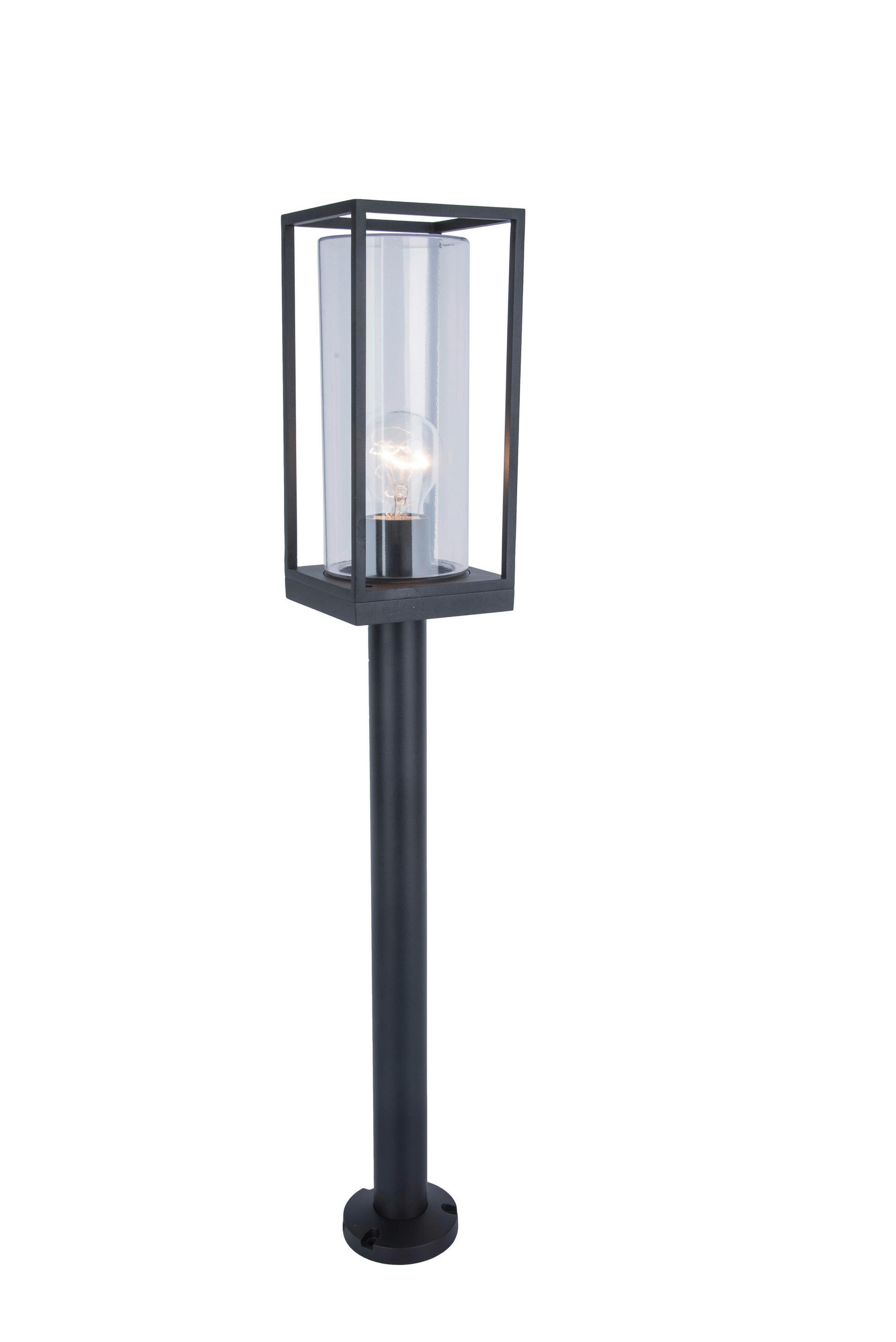 WEGELEUCHTE Flair   - Klar/Schwarz, Design, Glas/Metall (12/75/12cm)