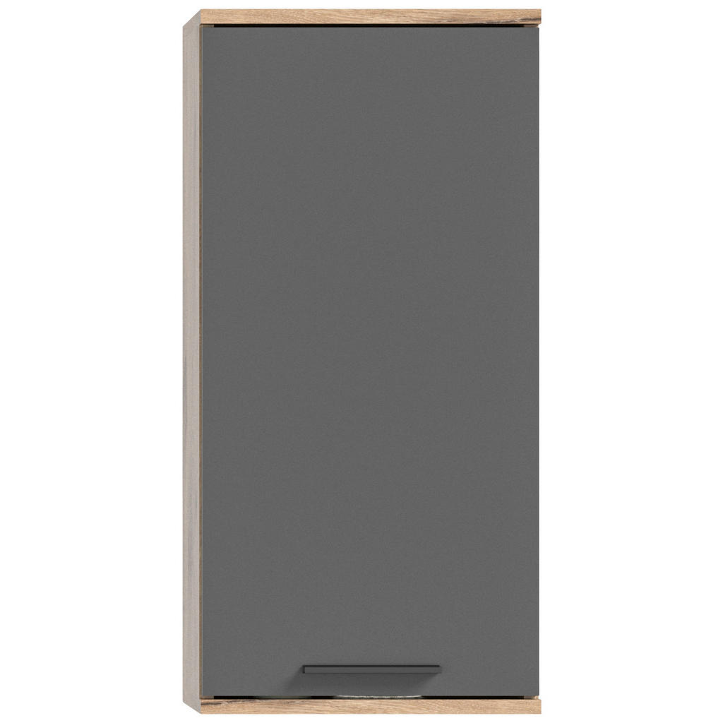 Thumbnail - Mid.you Badezimmer, Grau, Erle, Kunststoff, 6-teilig, 11 Fächer, G, 134 cm, FSC Mix, stehend, Badezimmer, Badmöbelsets &...