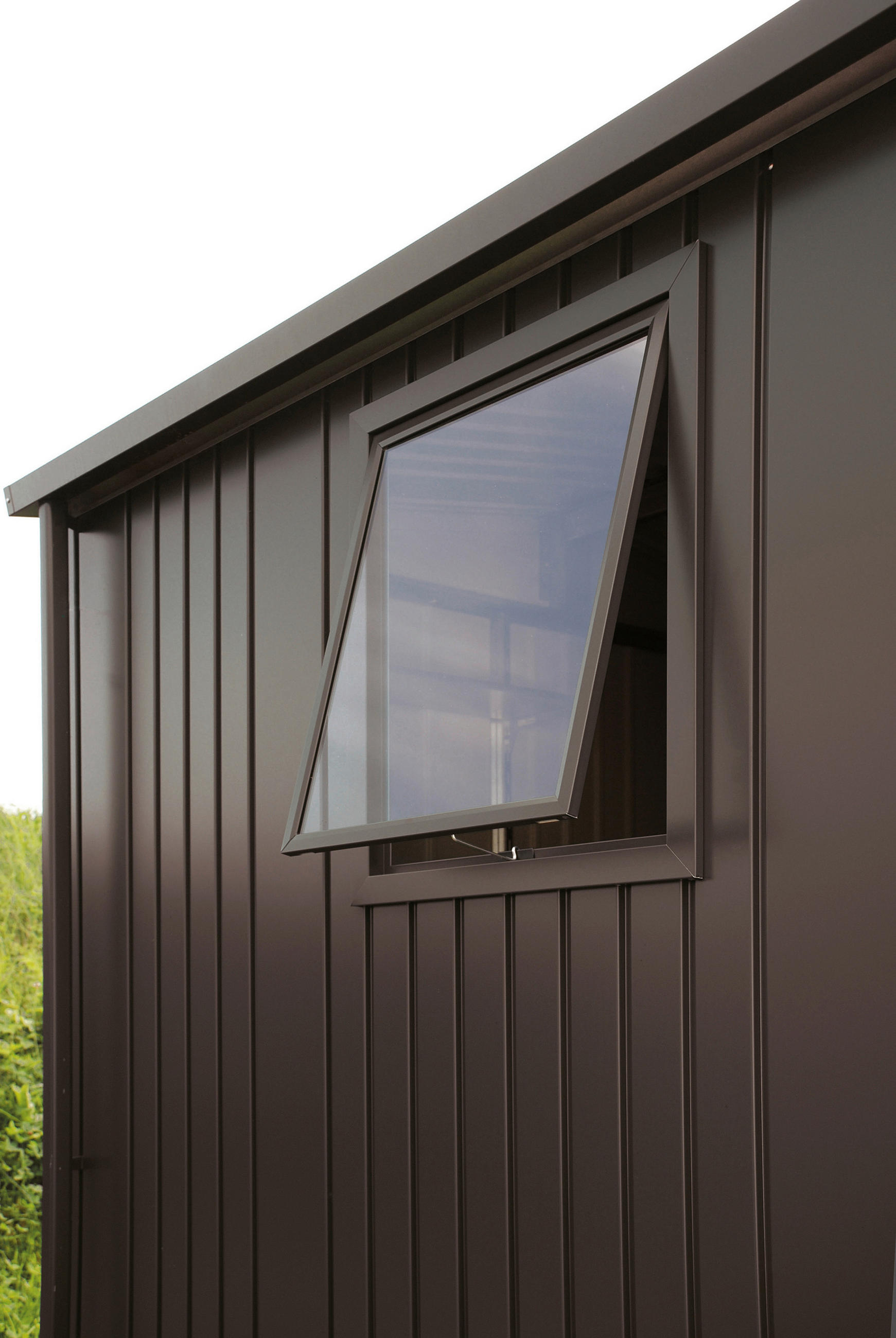 FENSTERLICHTPANEEL 73,3/176/5 cm  - Dunkelgrau, Design, Metall (73,3/176/5cm) - Biohort