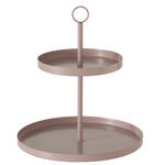 ETAGERE 2-stöckig - Braun, Trend, Metall (30/34cm) - Ambia Home