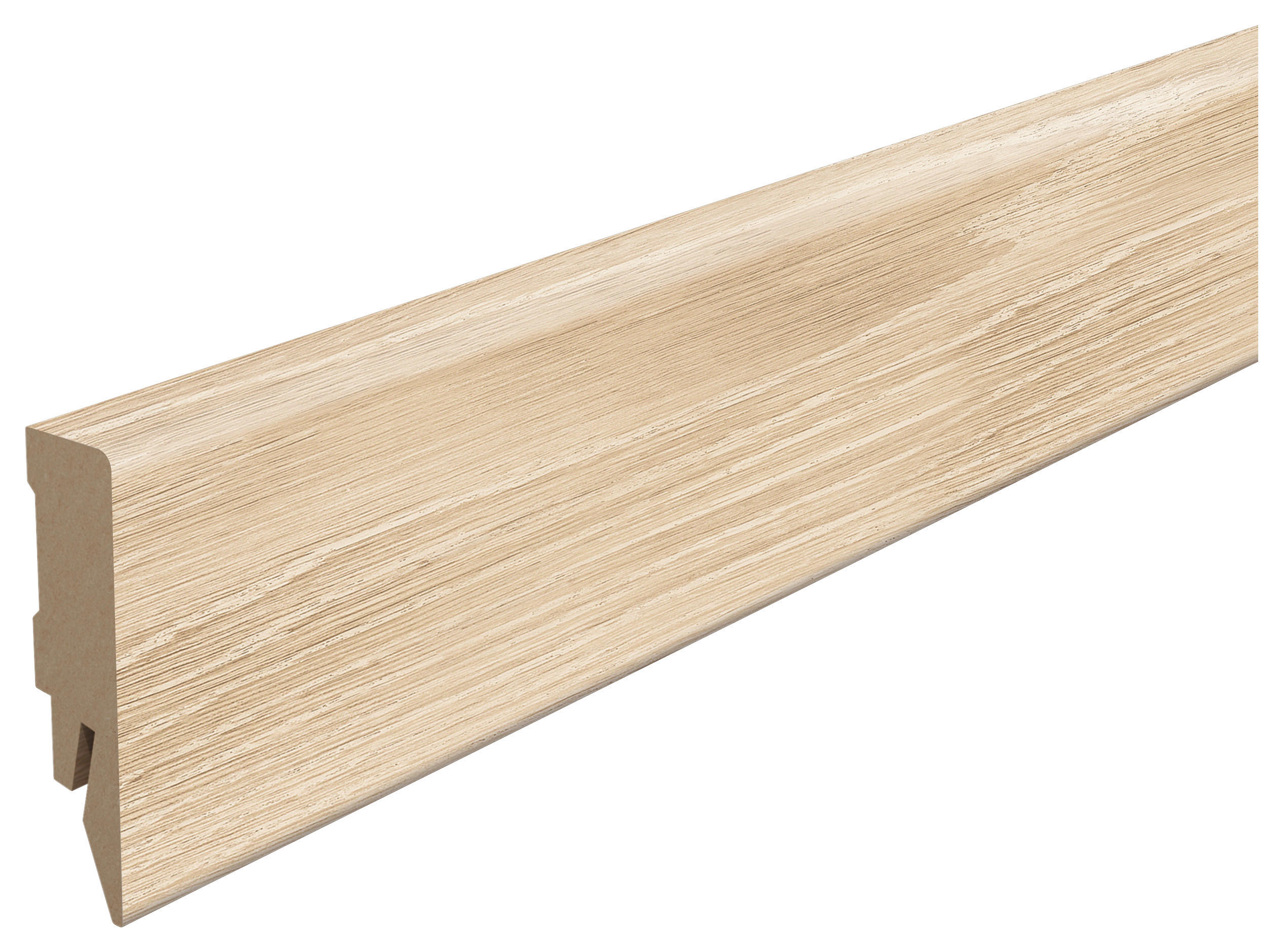 SOCKELLEISTE Eiche beige - Beige, KONVENTIONELL, Holzwerkstoff (240/1.4/5.8cm) - Egger Holzwerkstoffe