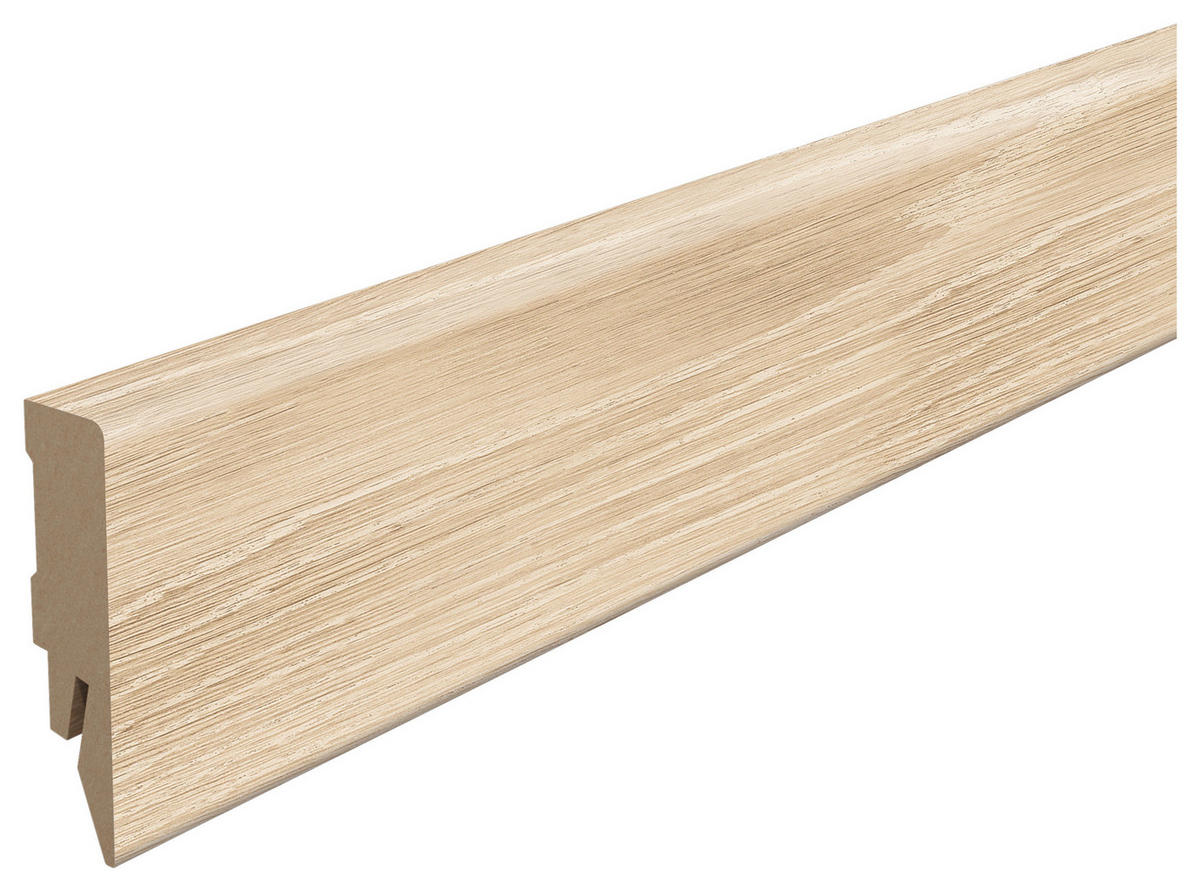 SOCKELLEISTE Eiche beige - Beige, KONVENTIONELL, Holzwerkstoff (240/1.4/5.8cm) - Egger Holzwerkstoffe